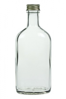 Kurzhalsflasche 350ml, Mündung PP28  Lieferung ohne Verschluss, bei Bedarf separat bestellen.